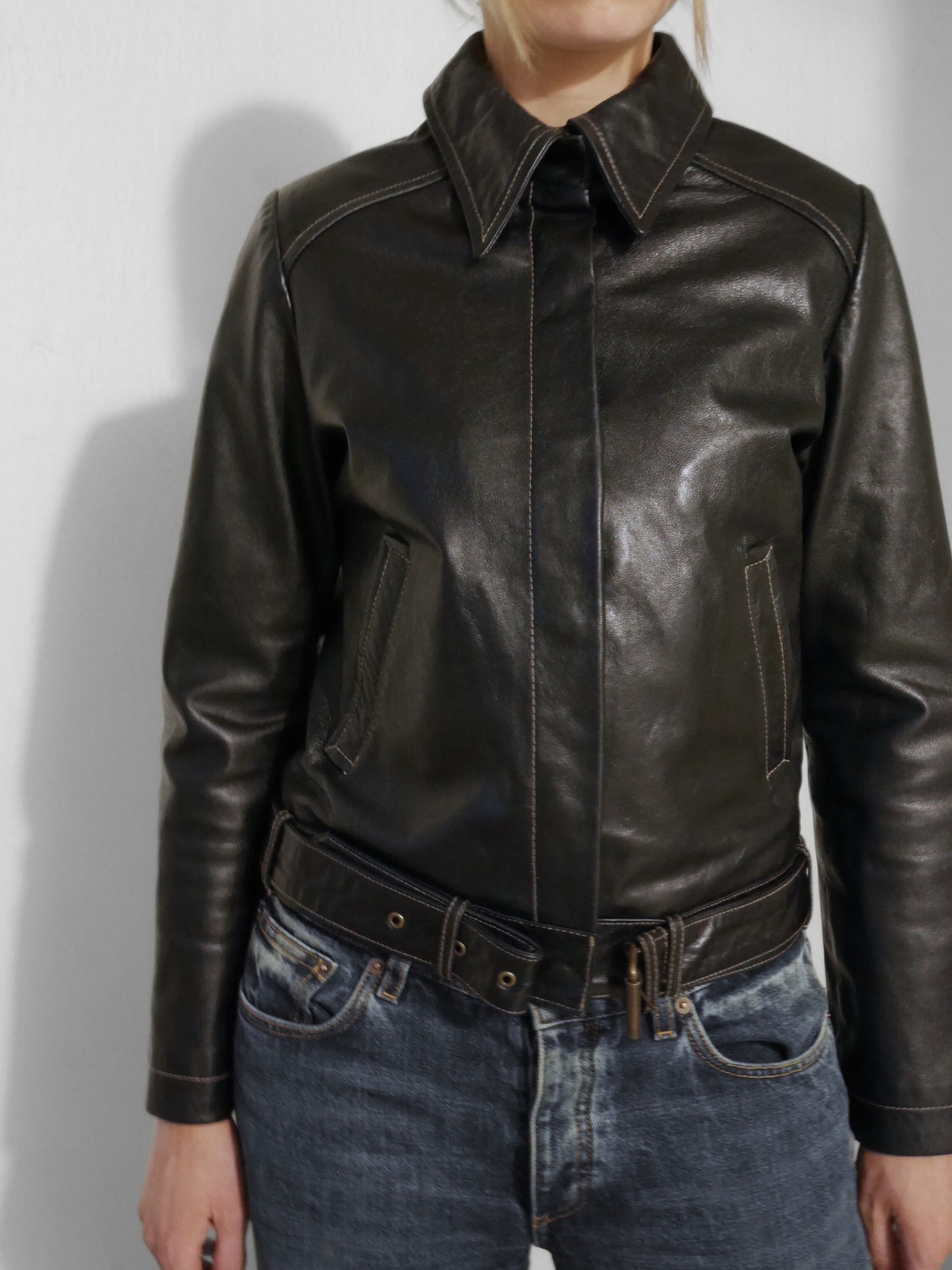 tiger of sweden leather jacket