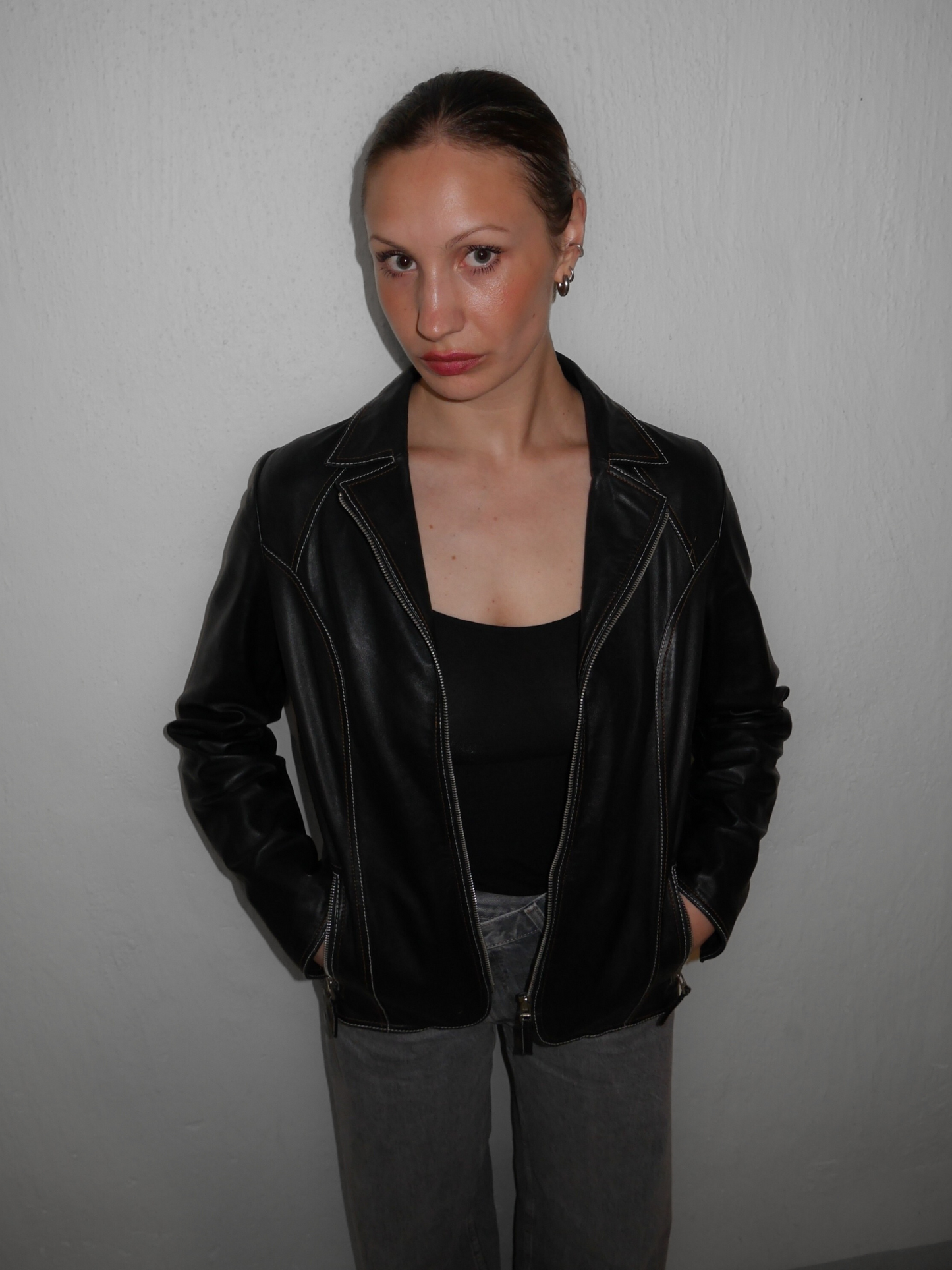 genuine leather jacket
