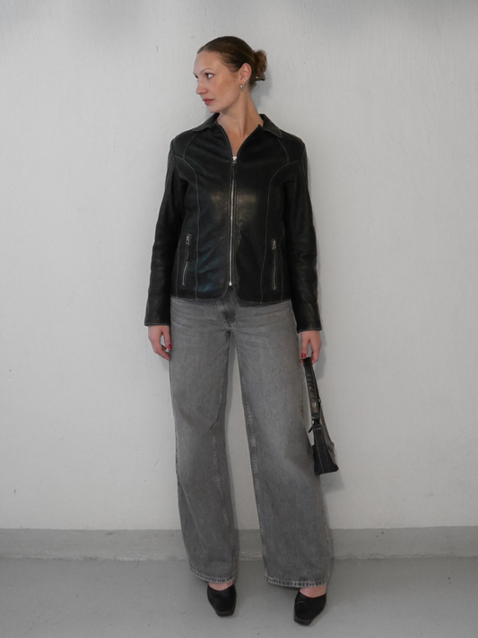 genuine leather jacket