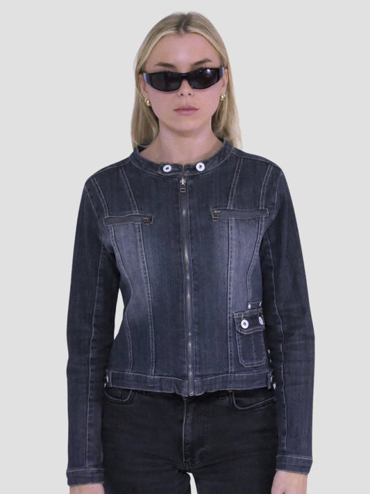 stone wash jacket