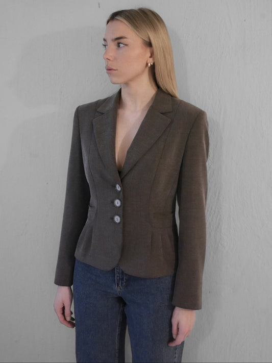 vintage fitted blazer